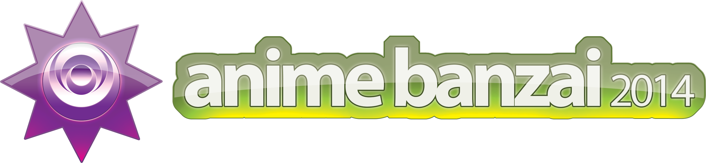 Logo-color - Anime Banzai Logo (2992x691), Png Download