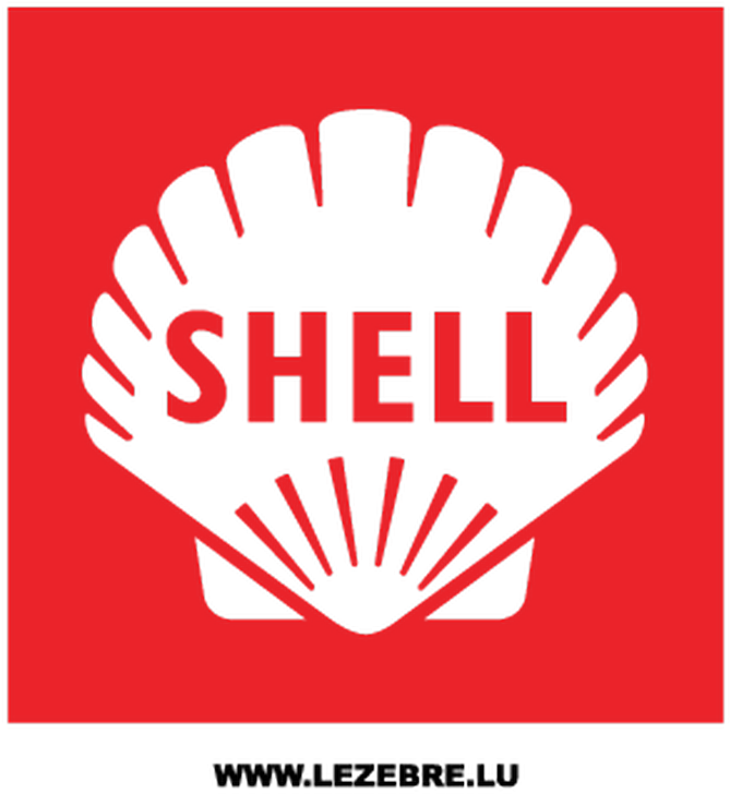 Sticker Shell Logo 1961 2 - Royal Dutch Shell (800x800), Png Download