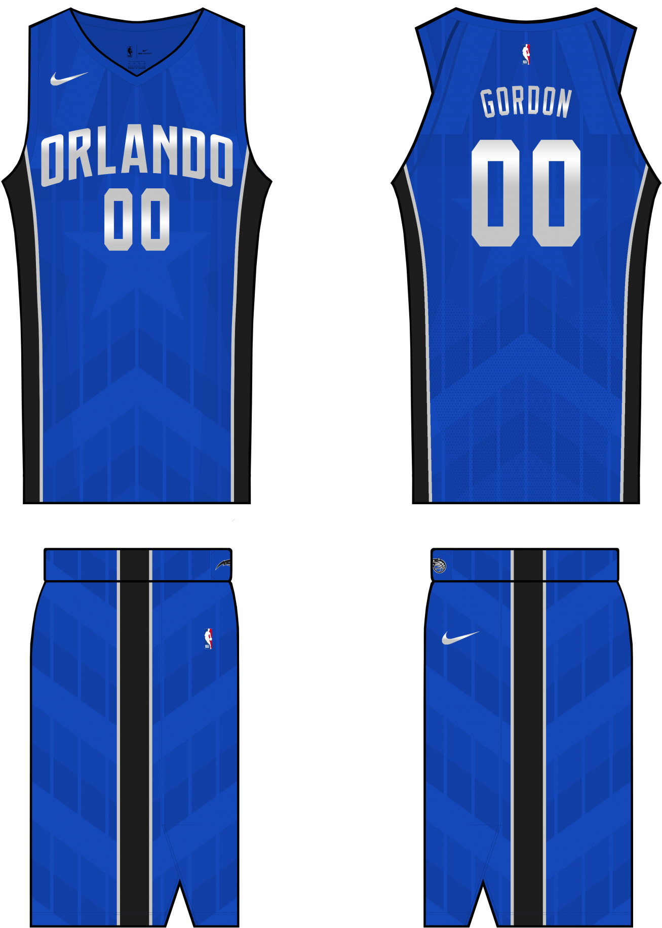 Orlando Magic Away - Sports Jersey (1479x2000), Png Download
