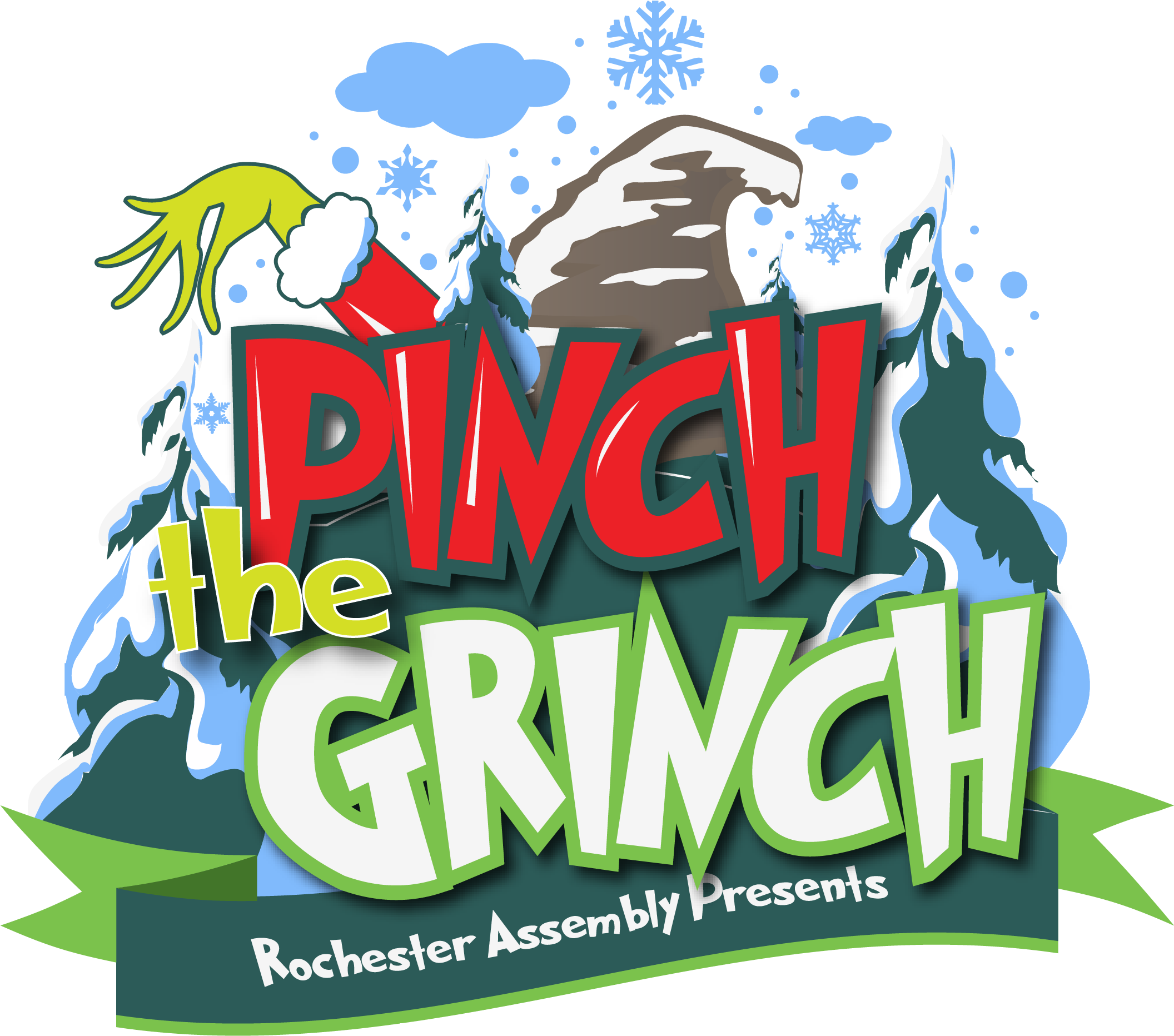 Pinch The Grinch - Illustration (2111x2780), Png Download