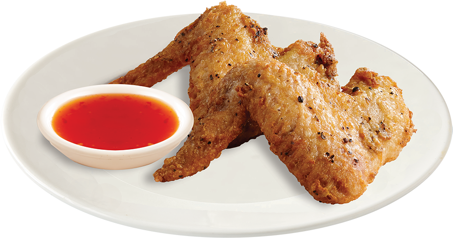 Appetizers - Thai Express Chicken Wing (1000x550), Png Download