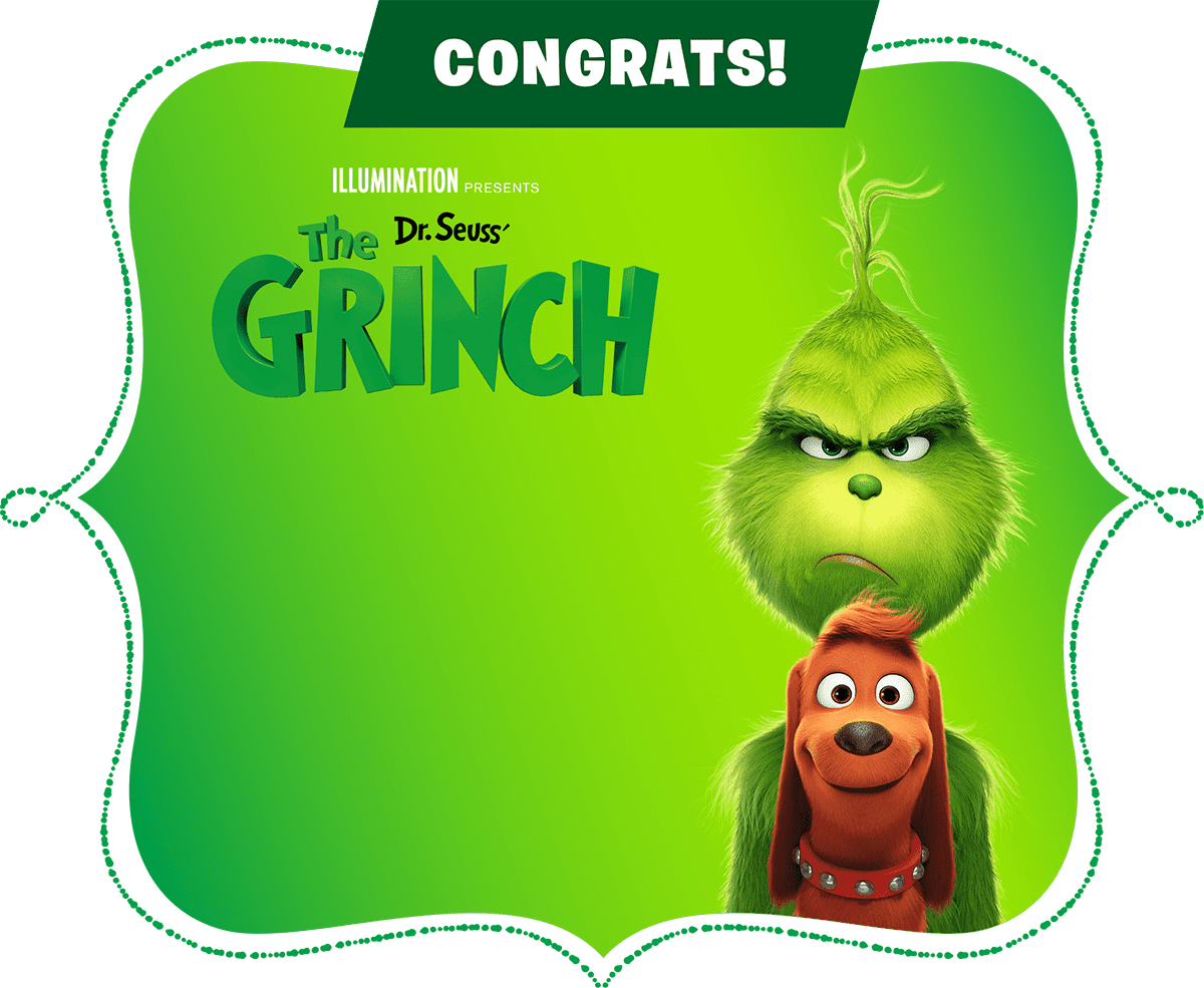 Congrats On Completing Your Hour Of Code - Grinch 2018 Movie Poster (1200x985), Png Download