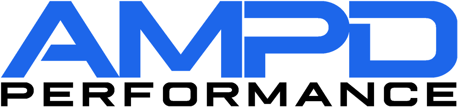 Ampd Golf Performance - Electric Blue (1600x400), Png Download