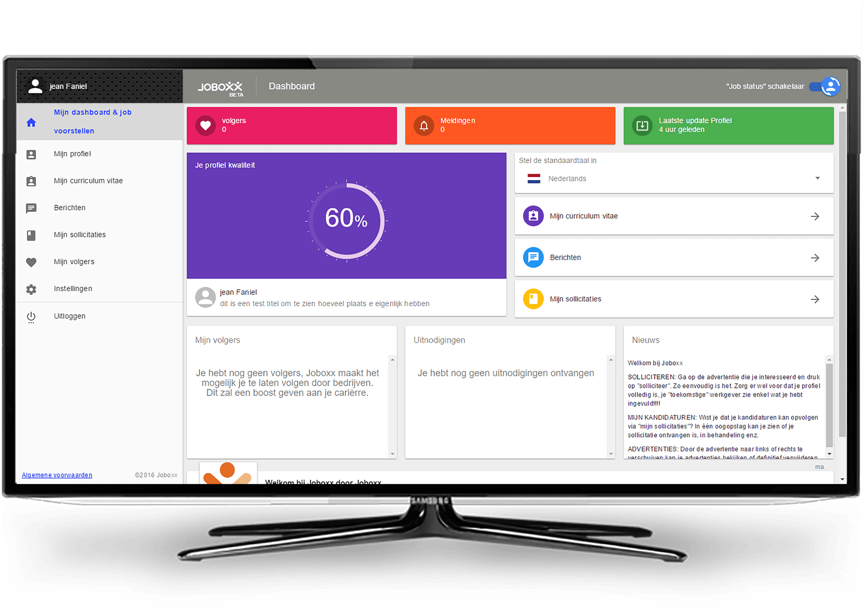 Tv Frame - Operating System (2664x1253), Png Download