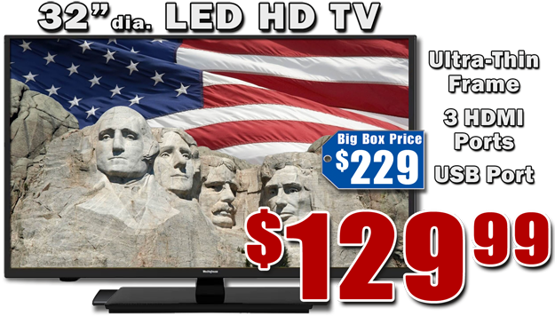 Tv's & Electronics - Mount Rushmore (770x433), Png Download
