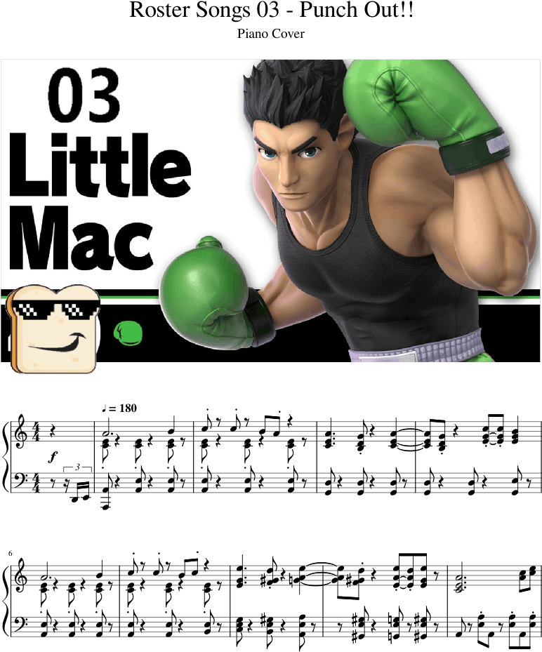 Super Smash Bros Ultimate Characters Little Mac (850x1100), Png Download