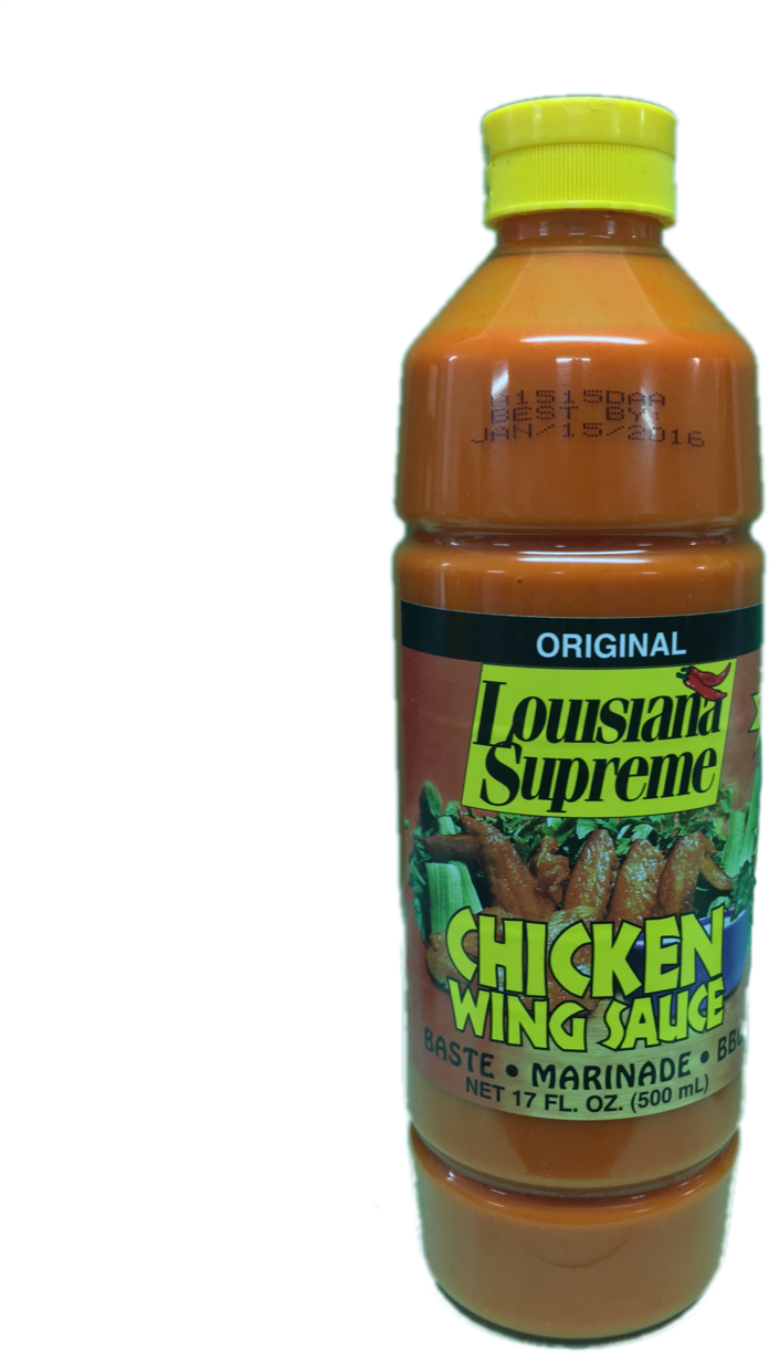 Louisiana Supreme Chicken Wing Sauce 17 Oz - Juice (1000x1333), Png Download