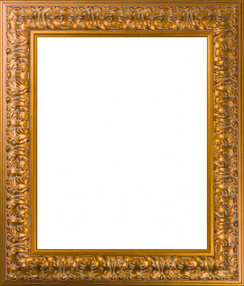 Sicilian Gold Frame - Golden Frame Hd Png (852x1000), Png Download