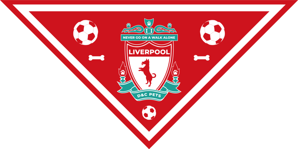 Dcpets Bandana Liverpool - Liverpool F.c. (1000x500), Png Download