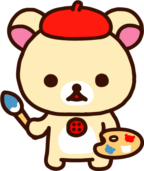 Rilakkuma Stamps Sticker390stamp Line - Rilakkuma Transparent (519x600), Png Download
