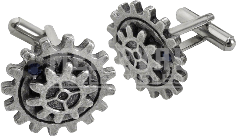 Empire Spur Gear Steampunk Cufflinks - Steampunk (773x773), Png Download