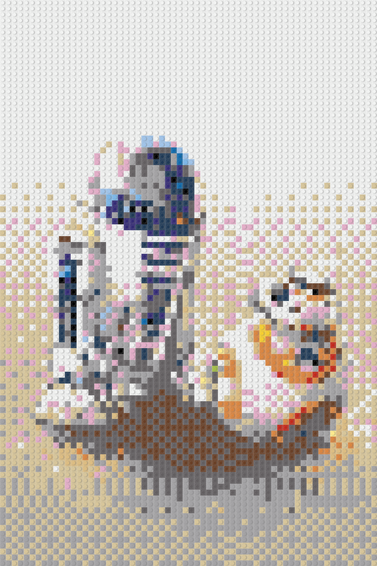 Load Image Into Gallery Viewer, Wall-e - Cross-stitch (1280x1920), Png Download