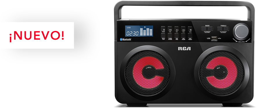 Target Boombox - Rca - Parlante Rca Rsicon (1280x837), Png Download