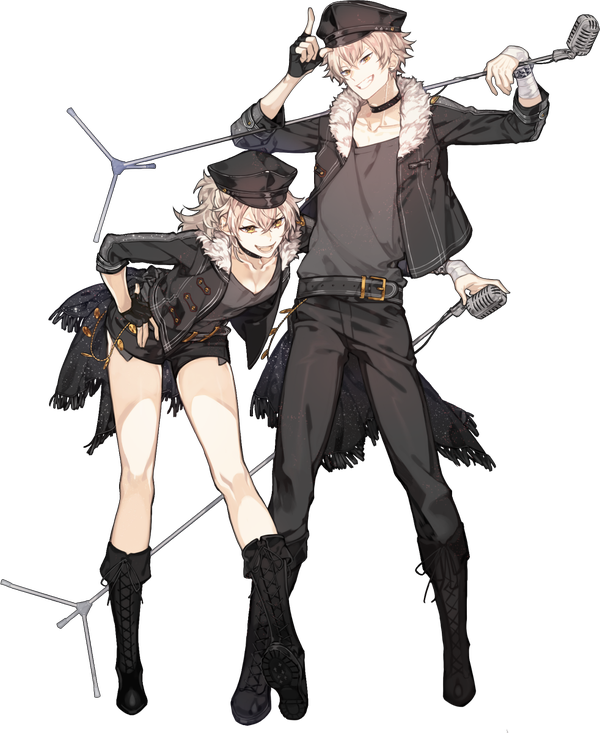 埋め込み Cute Anime Couples, Anime Siblings, Character - Ensemble Stars Undead Genderbend (600x733), Png Download