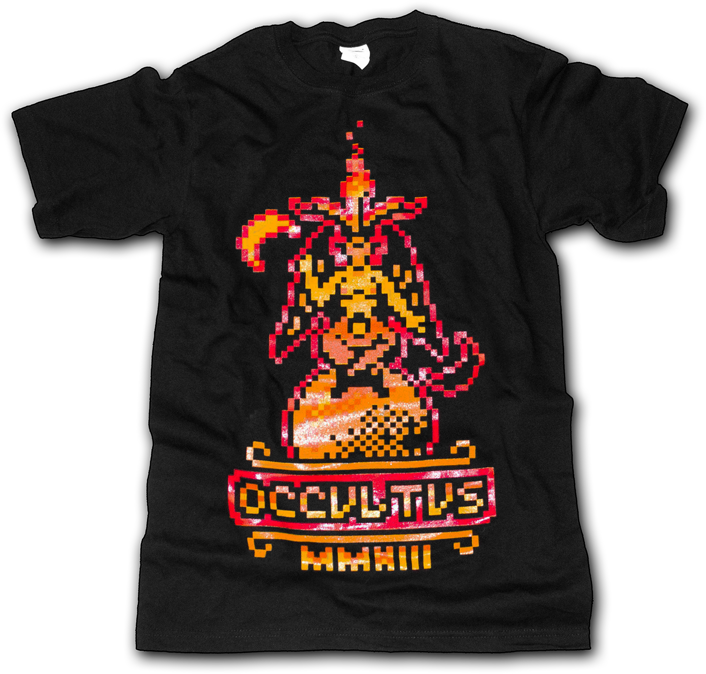 Image Of 8-bit Baphomet Shirt - Family Crest T Shirts (1392x1329), Png Download