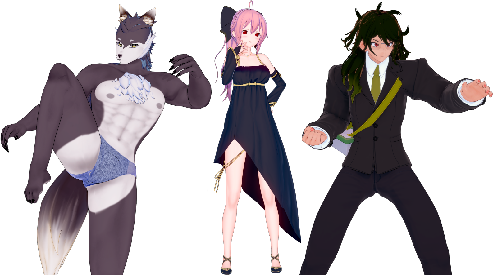 Example Characters - Koikatsu Mods (1600x888), Png Download