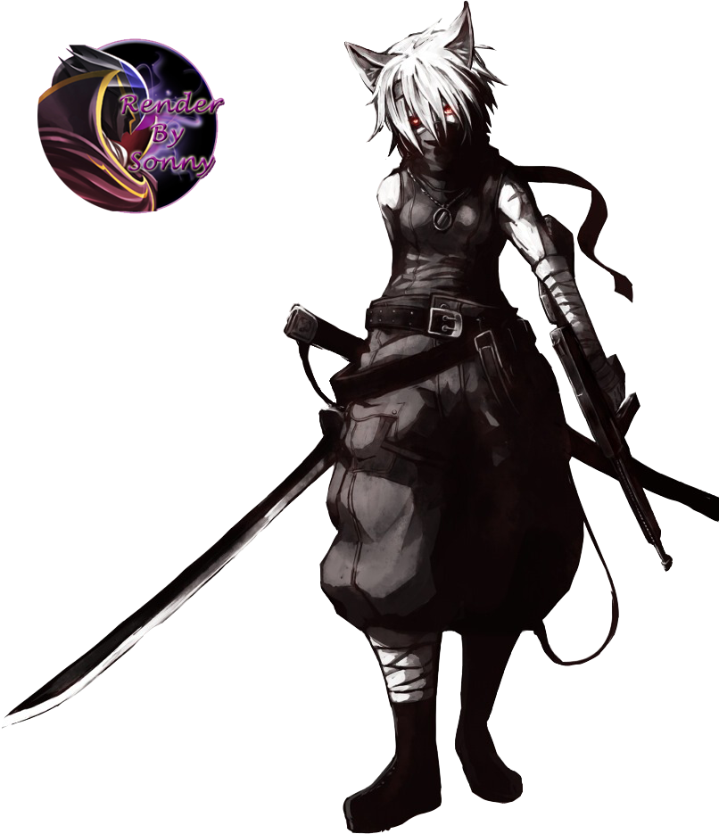 Anime Neko Warrior Photo - Inubashiri Momiji Assassin (806x935), Png Download