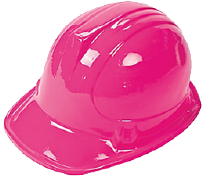 Pink Construction Hats - Pink Construction Helmet (800x800), Png Download