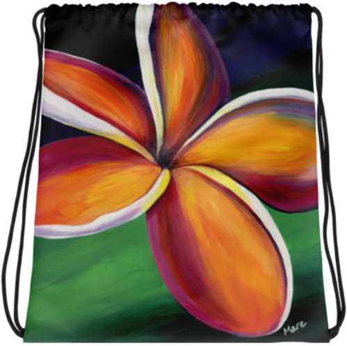 Drawstring Bags Printed With Mare's Art Artwork For - Drawstring (600x600), Png Download