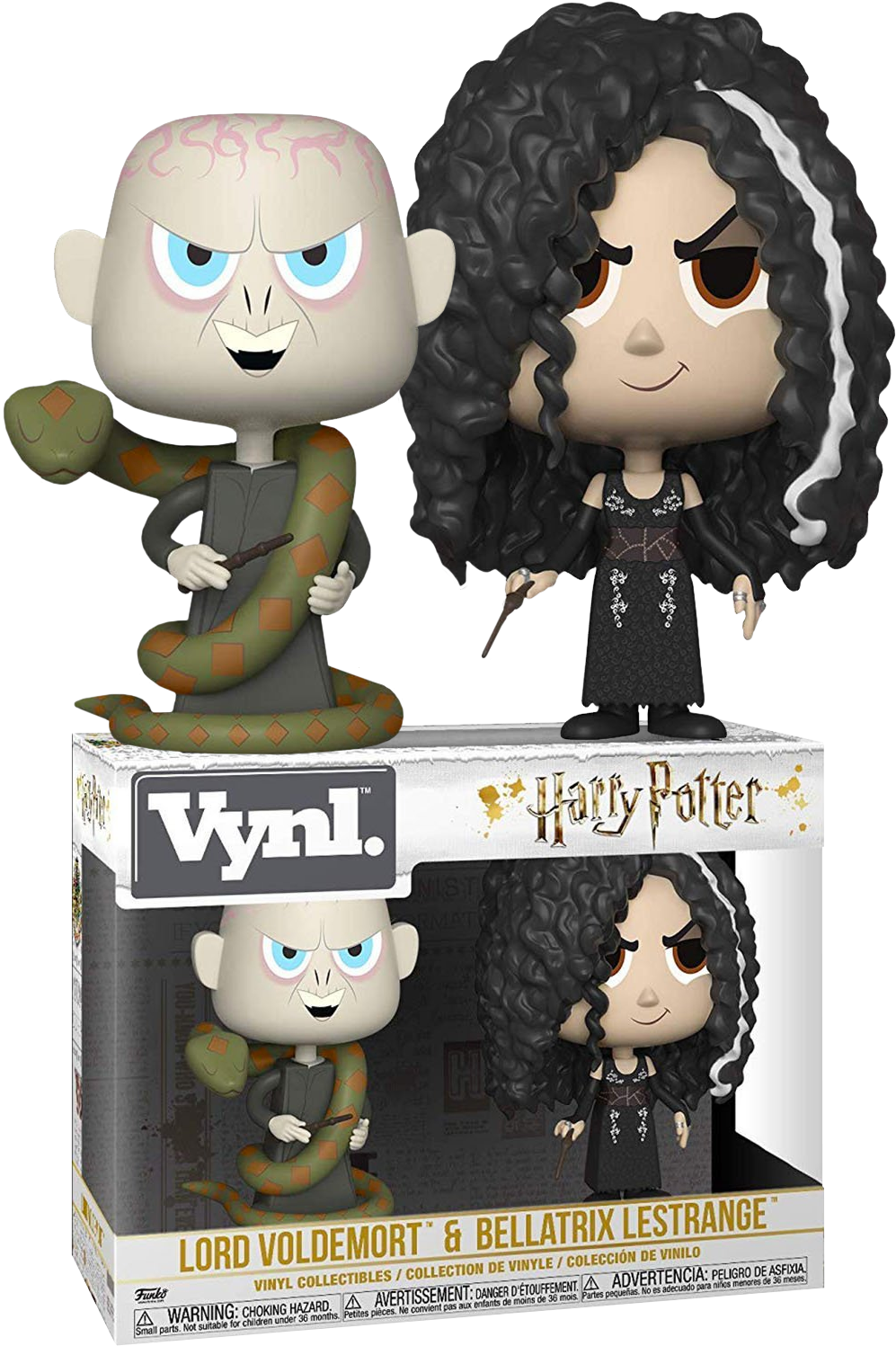 Lord Voldemort & Bellatrix Lestrange Vynl - Harry Potter Bellatrix Funko (997x1497), Png Download