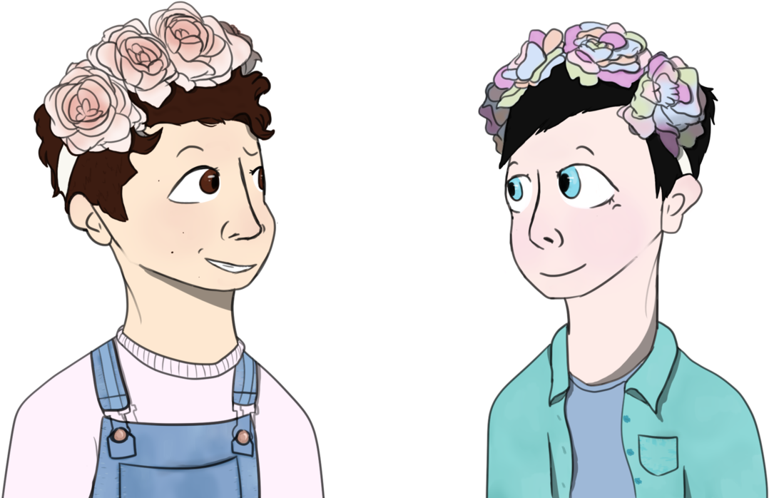 Daniel Howell Dan Howell Pastel Dan Pastel Dan Howell - Cartoon (1280x837), Png Download