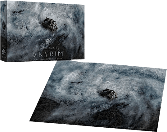 Skyrim Jigsaw Puzzle (600x600), Png Download