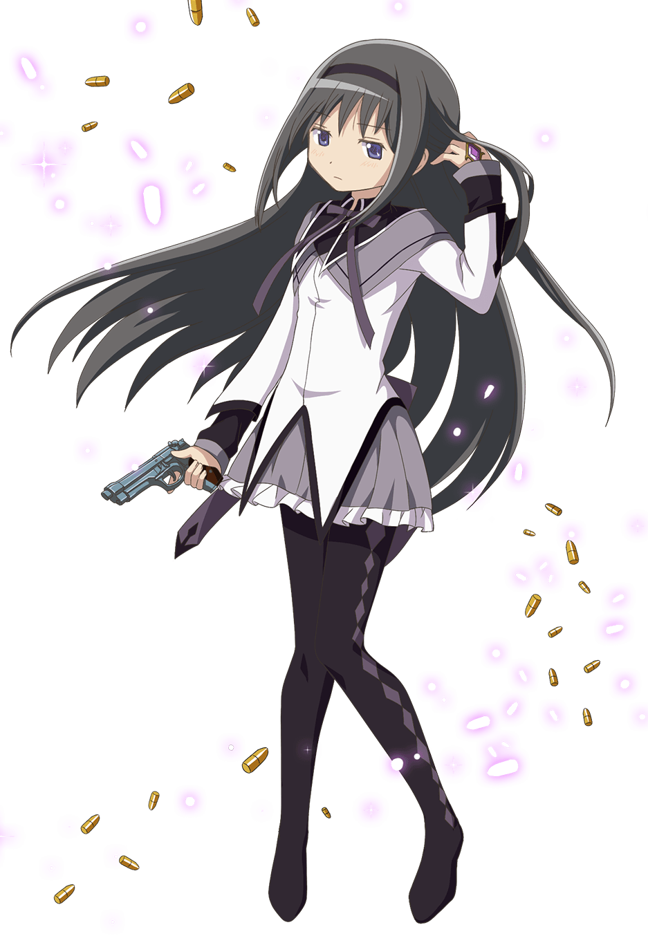 Madokamagica - Homura Akemi (937x1354), Png Download