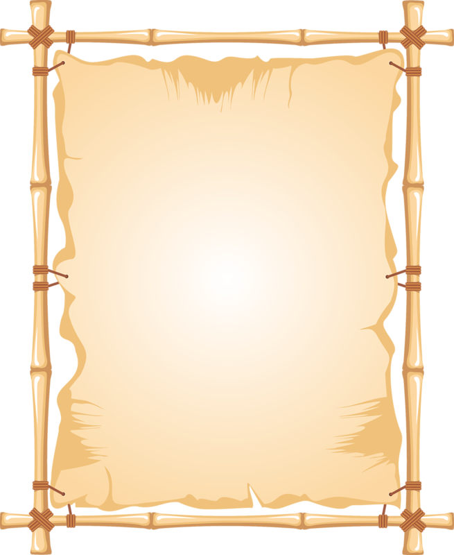 Фотки Tropical Frames, Page Borders, Borders And Frames, - Bamboo Frame (655x800), Png Download