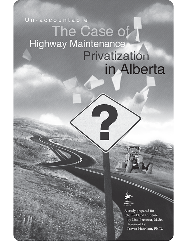 In 1995/96, The Government Of Alberta Decided To Outsource - Traffic Sign (600x810), Png Download