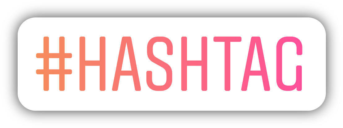 A Hashtag Helps Instagram To Organize And Categorize - Sign (1122x428), Png Download