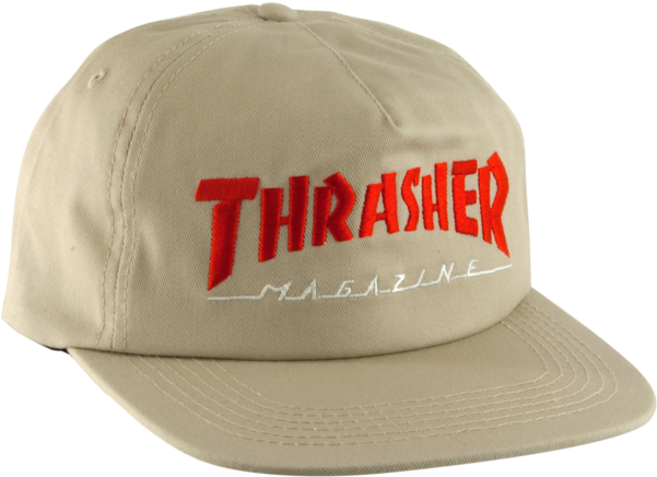 Thrasher Logo Hat - Baseball Cap (600x600), Png Download