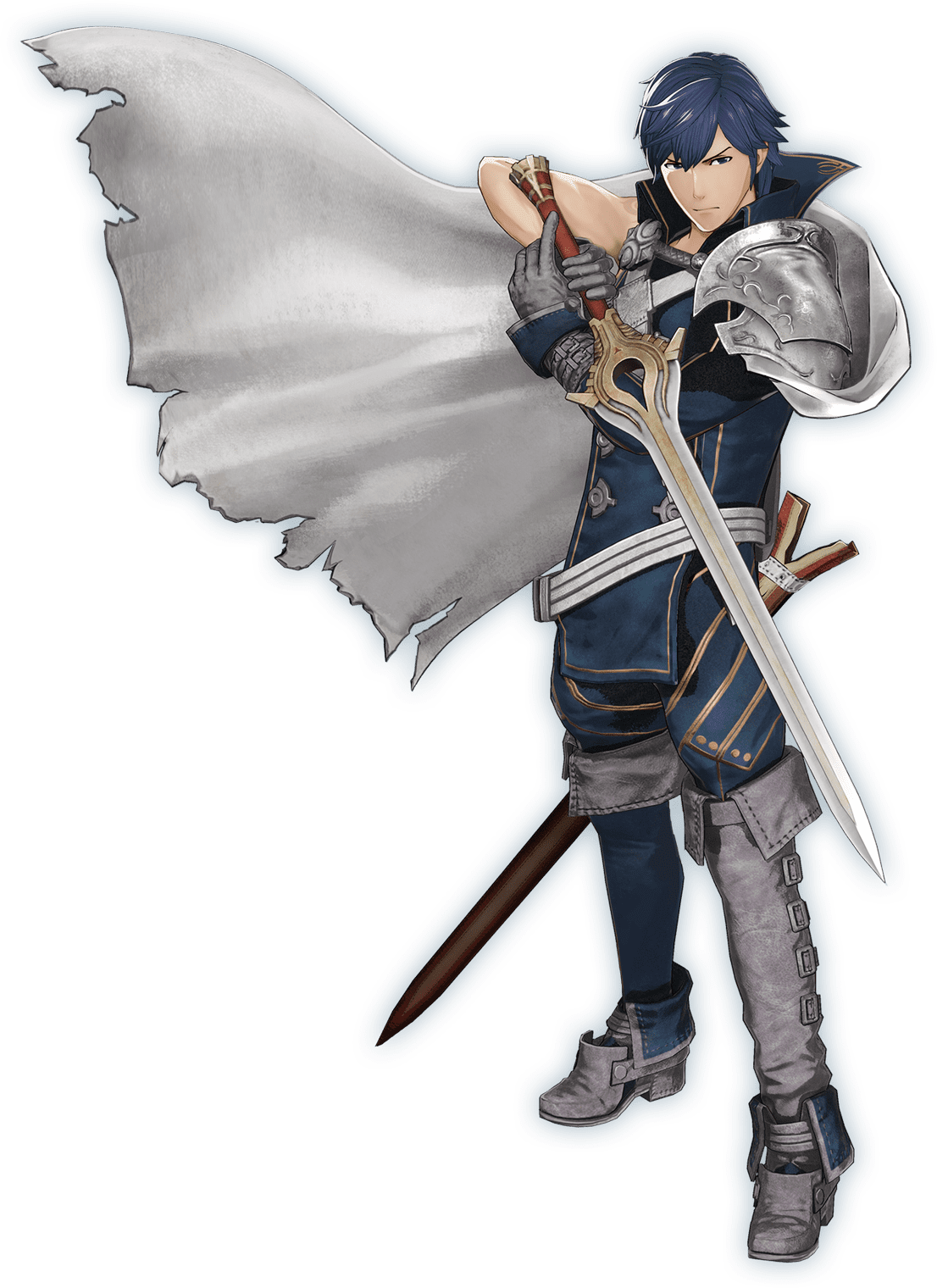 Chrom - Chrom Fire Emblem Warriors (1106x1520), Png Download