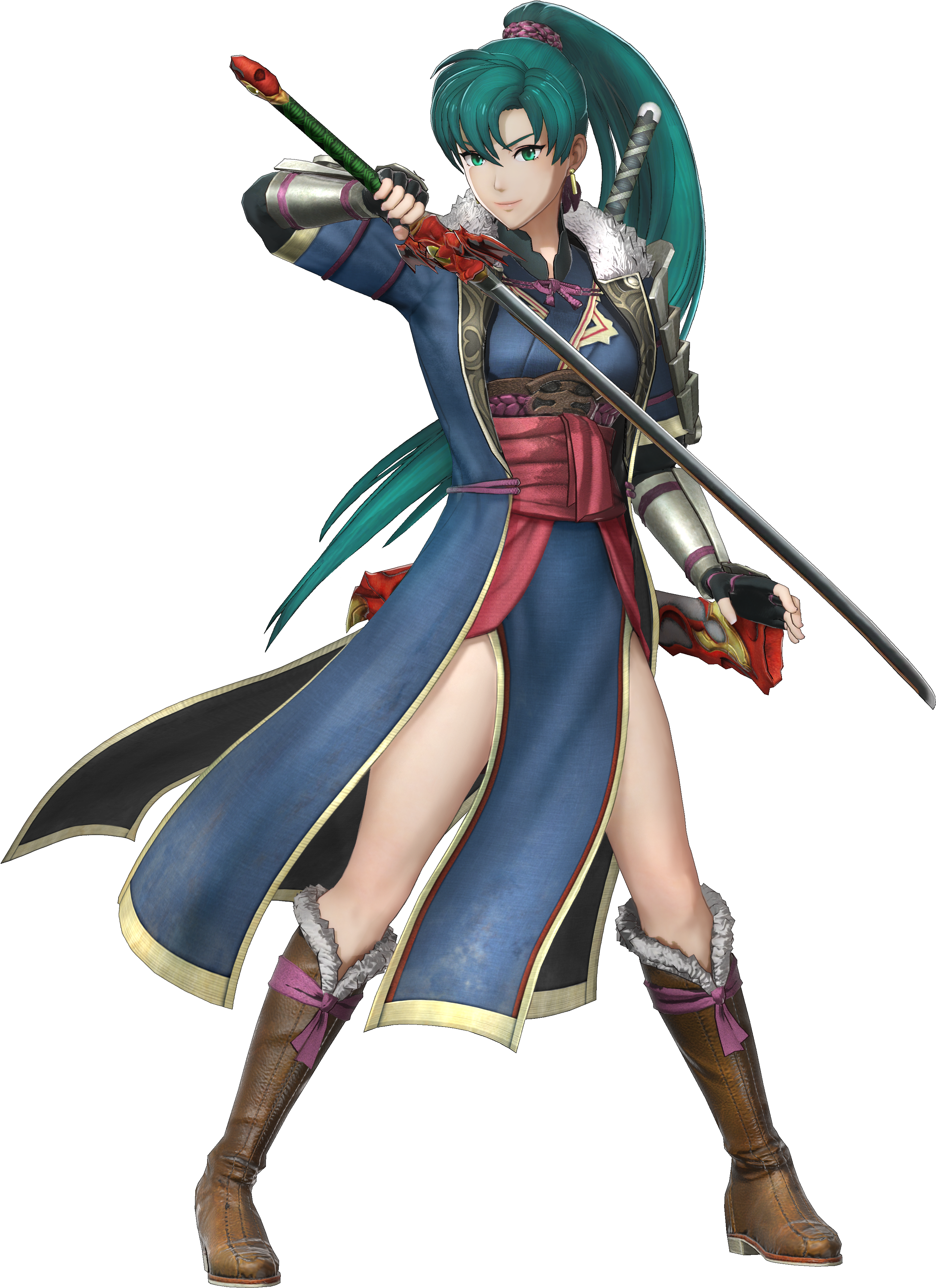 Lyn - Fire Emblem Warriors Swordmaster (4096x4096), Png Download
