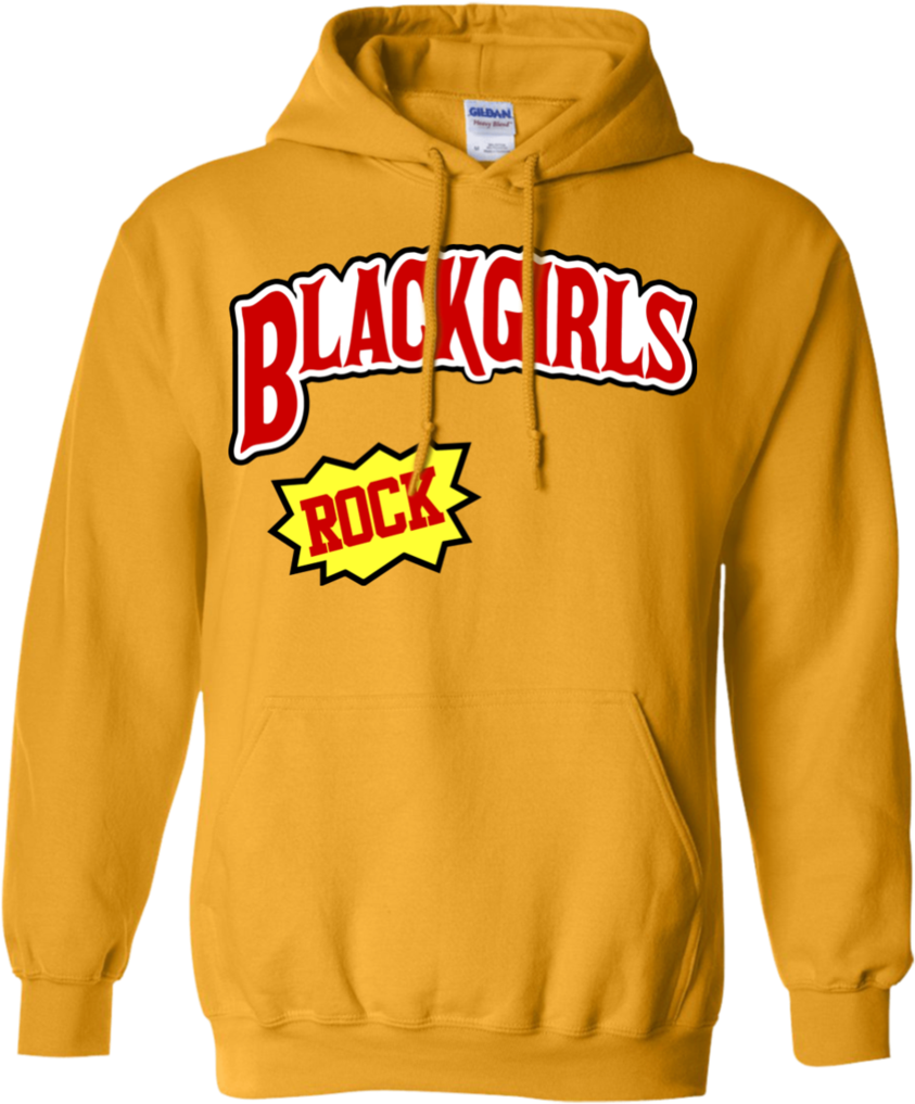 Black Girls Rock Backwoods Style Hoodie - Black Lives Matter Sweatshirt Yellow (1024x1024), Png Download