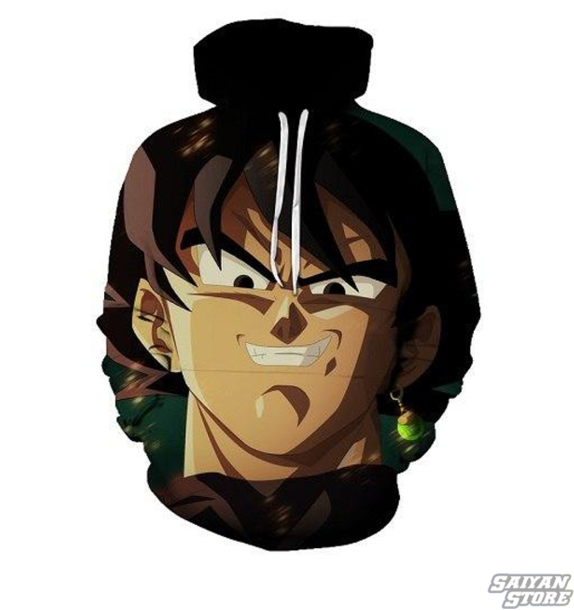 Goku Black Chaos Hoodie - Goku (600x653), Png Download
