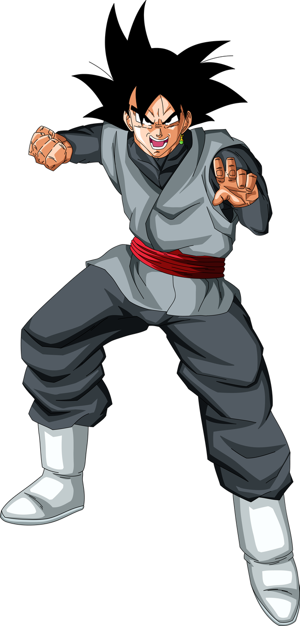 Goku Black Dragon Ball Super Palette 3 By Dragonballaffinity - Dragon Ball Goku Black Png (619x1290), Png Download