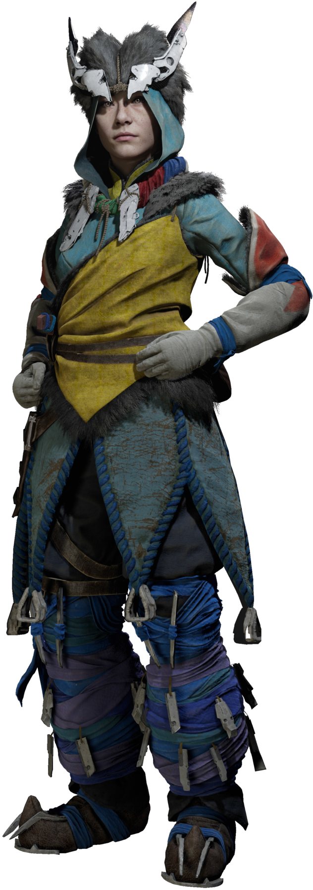 Horizon Zero Dawn Game Art - Soldier (1000x1869), Png Download