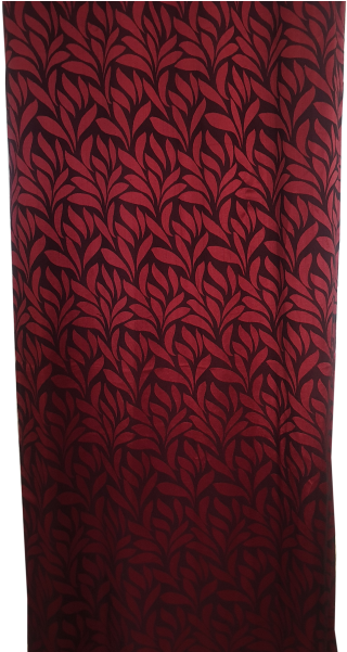 Cotton Leaf Door Curtains - Door (600x600), Png Download