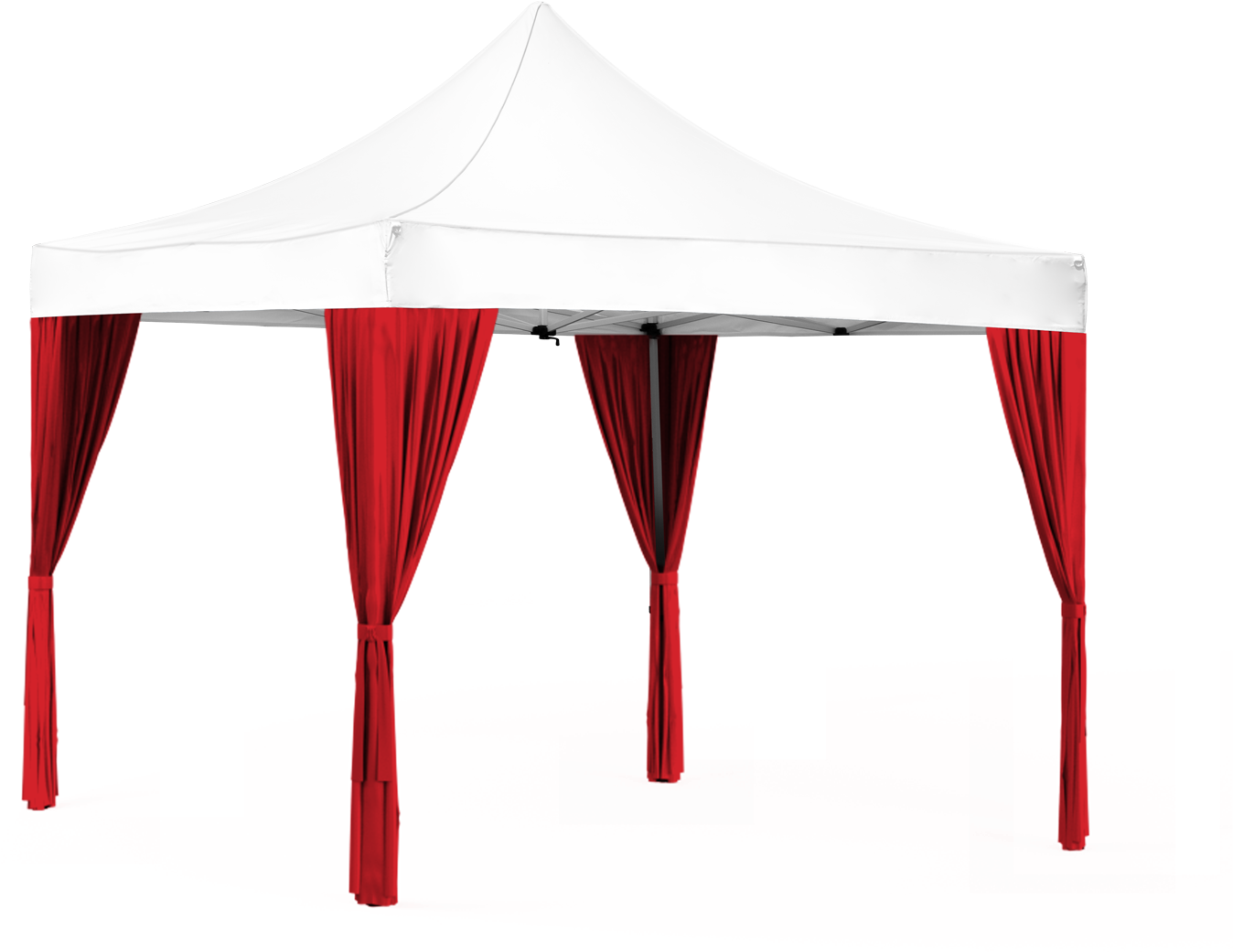 Decorative Bows & Curtains - Canopy (1600x1600), Png Download