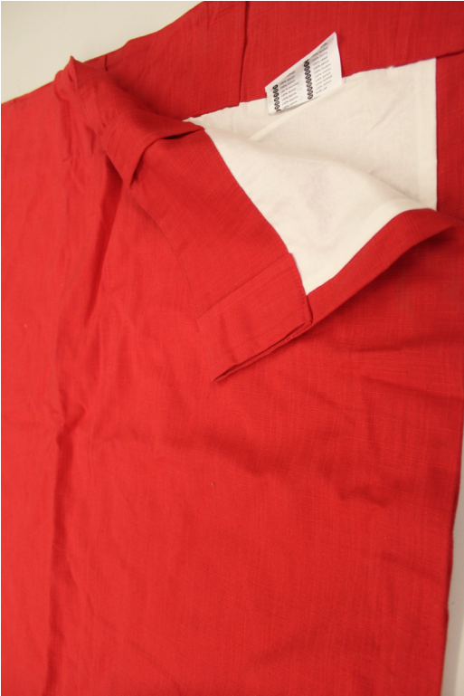Plain Red Curtains X1 Pair - Polo Shirt (768x768), Png Download