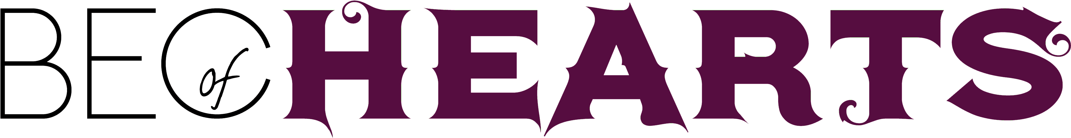 Bec Of Hearts - Graphic Design (3722x1200), Png Download