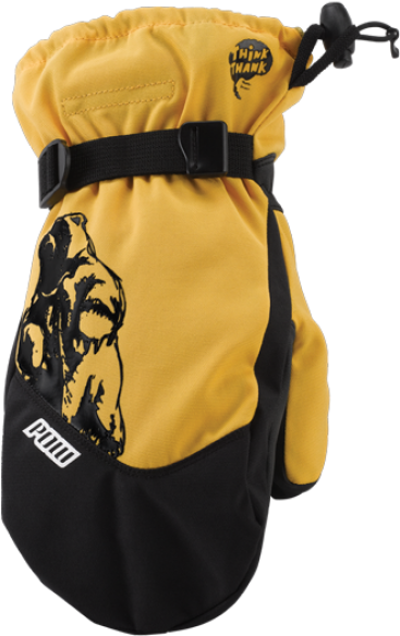 Pow Bear Claw Gloves - Bag (567x600), Png Download