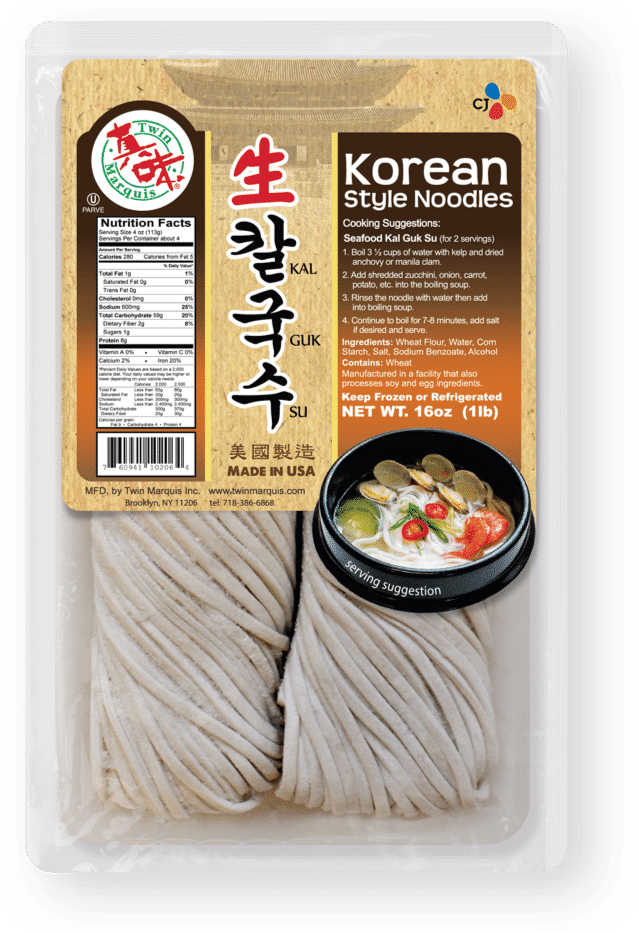 Kalguksu Korean Style Noodles - Twin Marquis (978x978), Png Download