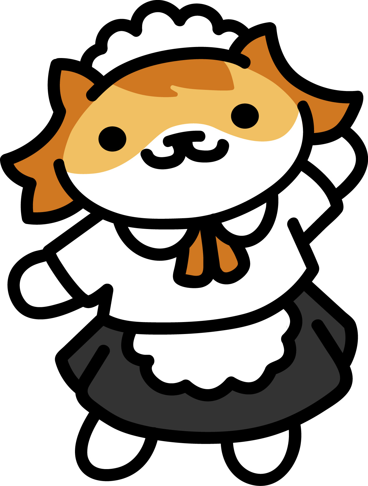 “i Made This For All Ur Hd Sassy Fran Needs ” - Neko Atsume Sassy Fran (1261x1666), Png Download