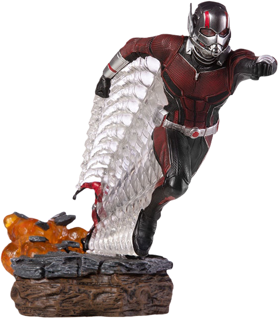 Ant Man And The Wasp - Ant Man Wasp Iron Studios (560x660), Png Download