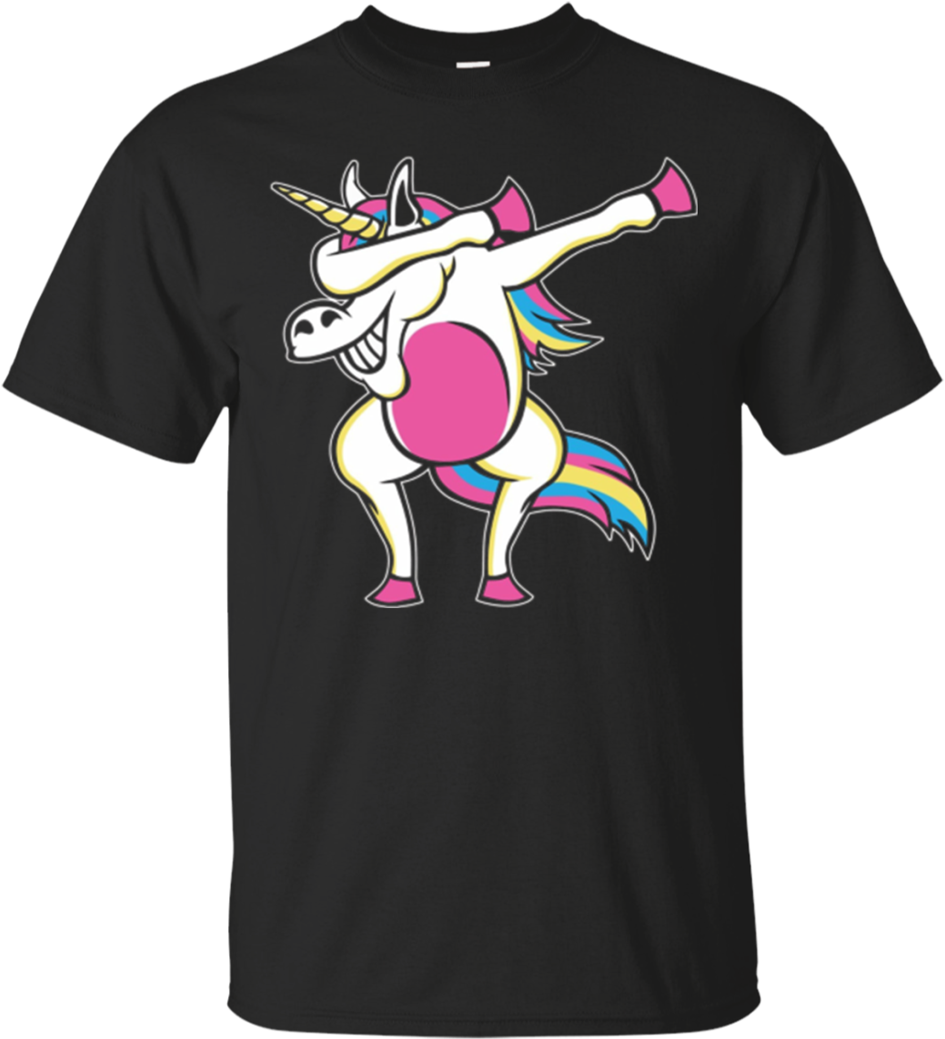Funny Unicorn Dab Shirt - Case Of Emergency My Blood Type (1155x1155), Png Download