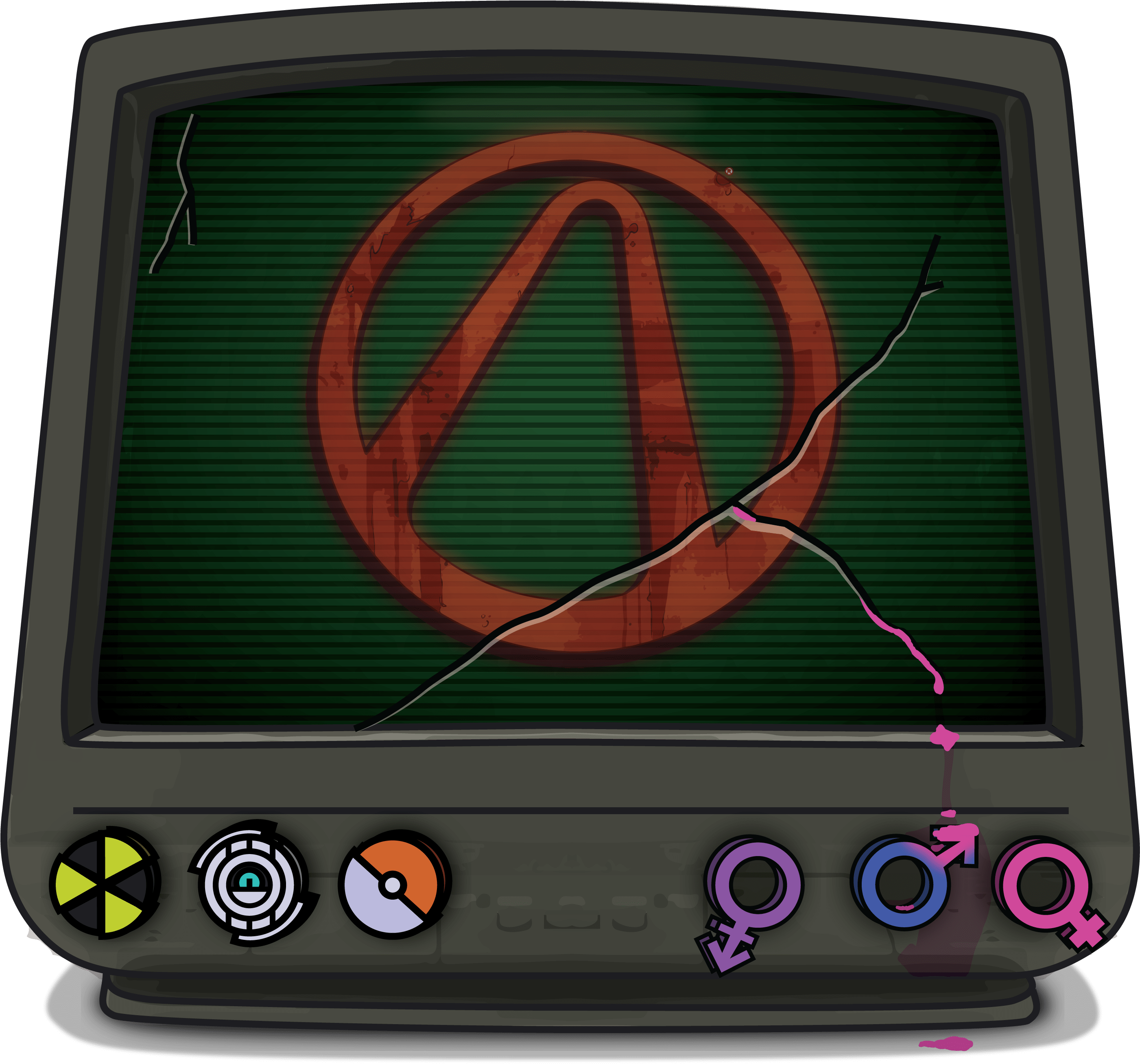 Borderlands - Corporatocracies - Electronics (3000x3000), Png Download