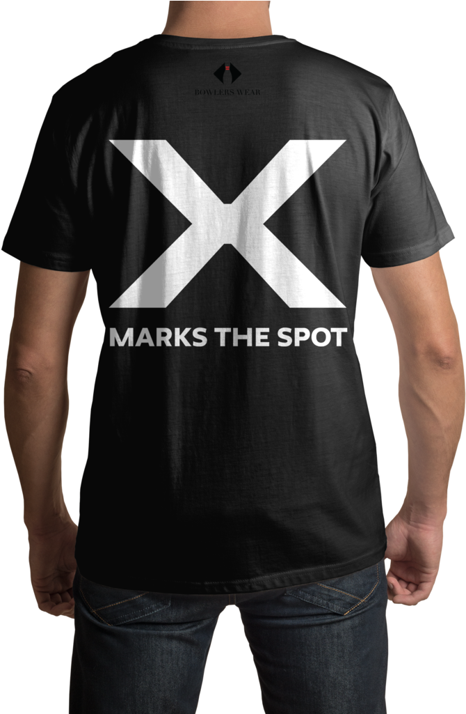 "x Marks The Spot" - T-shirt (878x1024), Png Download