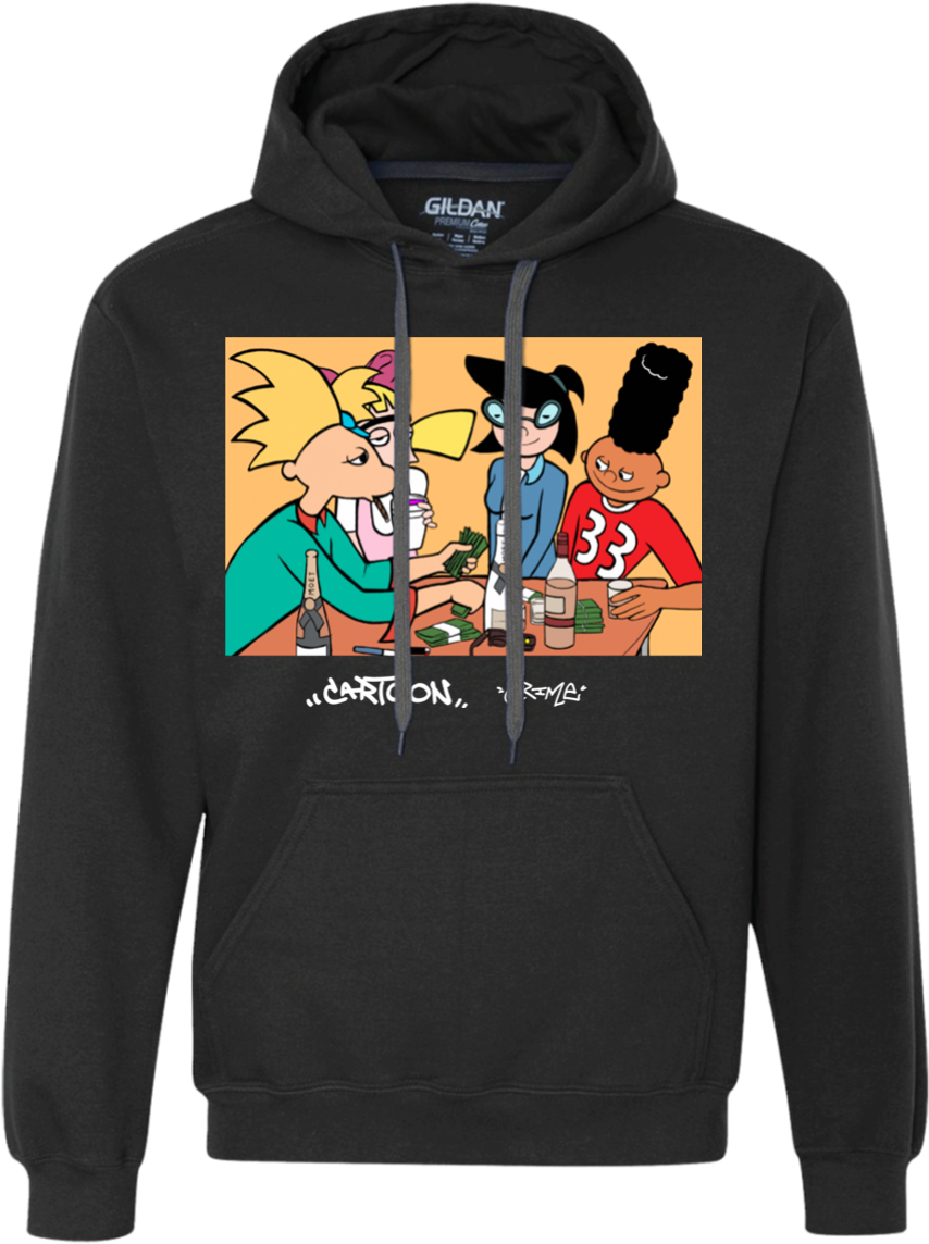 Hey Arnold Design - Sweatshirt (1155x1155), Png Download