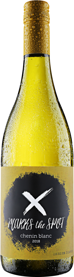 X Marks The Spot Chenin Blanc - Glass Bottle (400x1076), Png Download
